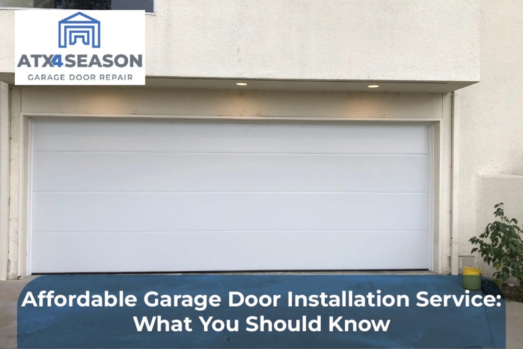 Garage Door Installation Service