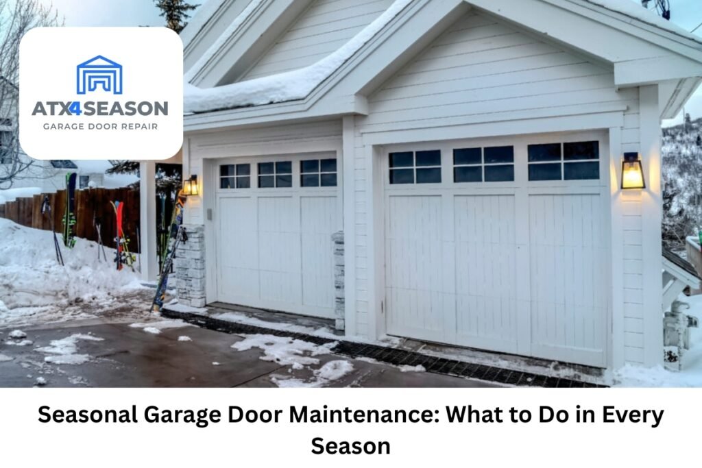 seasonal garage door maintenance